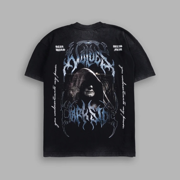 Rule The Galaxy “Premium” Oversized Tee in Black - Picture 8 of 10